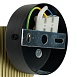 Светильник  настенный Feron HL4580 ARIA 12W, 230V,GX53, золото+черный IP20 - фото