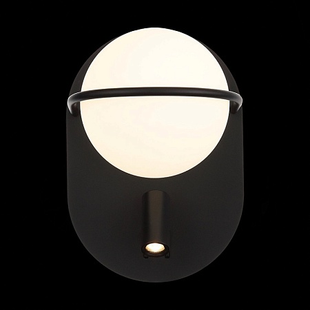 Бра ST-Luce Черный/Белый LED 1+1*8+3W 4000K SL395.411.02 - фото