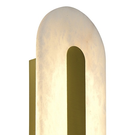 Светильник настенный ST-Luce золотистый/белый LED 1*12W 3000K / 4000K / 6000K SL6139.211.01 - фото