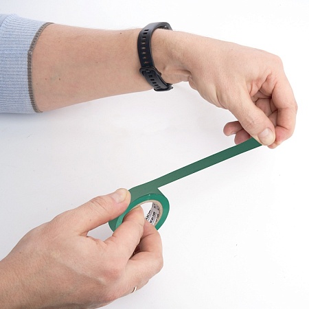 Изоляционная лента STEKKER INTP01315-20 0,13*15 мм. 20 м. зеленая - фото