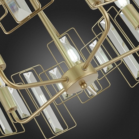 Светильник подвесной Шампань/Прозрачный E14 5*40W SLE103403-05 - фото