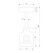 Esthetic Magnetic Декоративная стойка с коннектором 124 мм 85145/00 Elektrostandard - фото