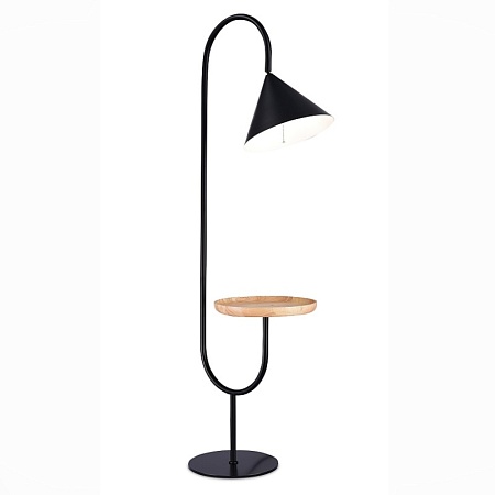 Торшер ST-Luce Черный/Черный E27 1*60W SL1802.405.01 - фото