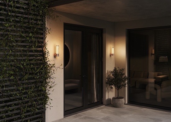 Настенный светильник (бра) Outdoor O593WL-L8BR3K - фото