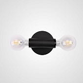 Бра Rh Utilitaire Inline Sconce Black Imperiumloft 123278-22