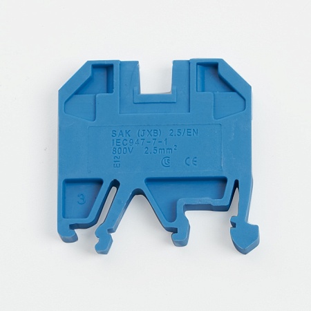 Зажим наборный изолированный (винтовой) ЗНИ - 2,5 (JXB2.5), синий, STEKKER, LD551-2-25 - фото