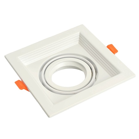 Светильник встраиваемый Feron DLT201 потолочный MR16 G5.3 белый - фото