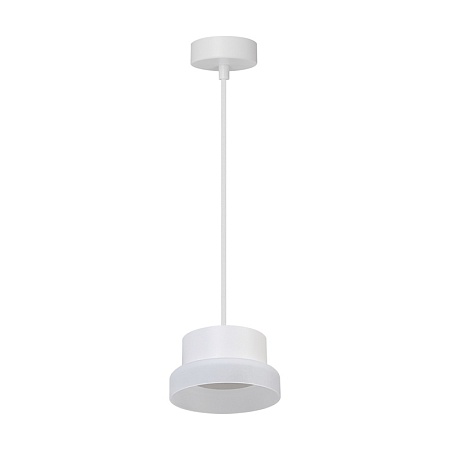 Светильник потолочный Feron Barrel HL4608 OPAL levitation 12W, 230V, GX53, белый, на подвесе 1,7 м - фото