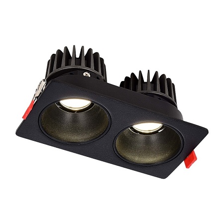 Встраиваемый корпус для светодиодного модуля серии ST850, ST851 ST-Luce Черный ST052.408.02 - фото