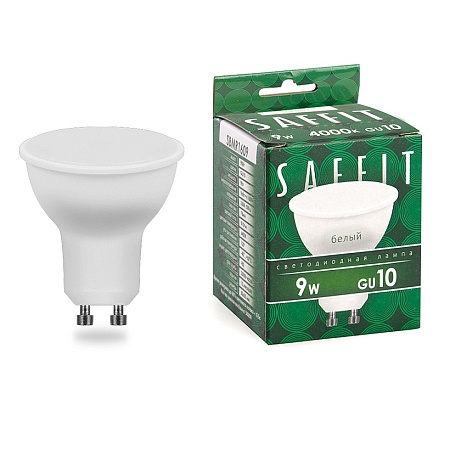Лампа светодиодная SAFFIT SBMR1609 MR16 GU10 9W 230V 4000K - фото