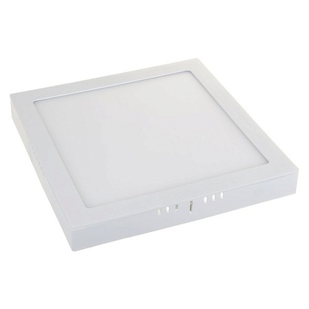 Универсальный накладной/встраиваемый потолочный светодиодный светильник DLS020 24W 4200K - фото