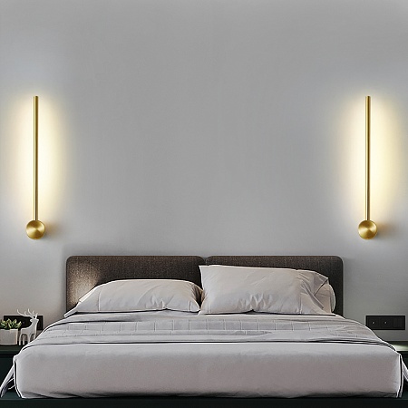 Настенный Светильник Wall Lines L120 Black Imperiumloft 178035-26 - фото