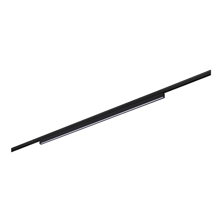 Магнитный трековый светильник Черный LED 1*16W 3000K 720Lm Ra>80 36° IP20 L600xW10xH18 ST665.436.16 - фото