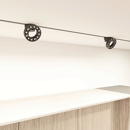 Светильник на шине Denkirs SMART GRILL DK8030-BK - фото