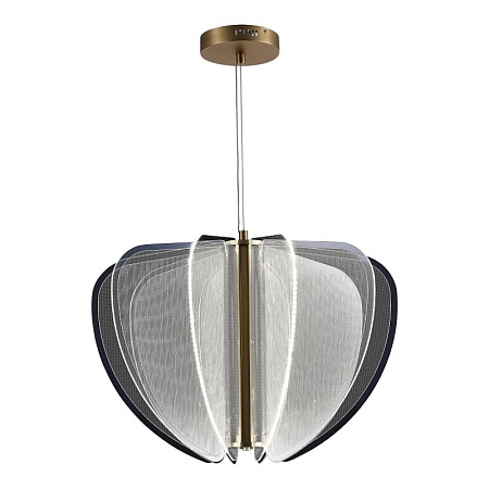 Светильник подвесной ST-Luce Золотистый/Прозрачный LED 1*45W 4000K SL6509.203.01 - фото
