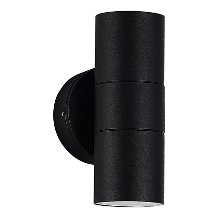 Светильник уличный настенный ST-Luce черный/белый GU10 2*50W SL9008.401.02 - фото
