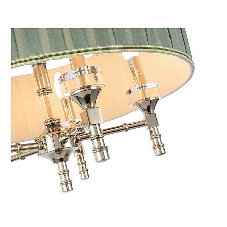 Светильник подвесной ST-Luce Никель/Оливковый E14 5*40W SL1121.103.05 - фото