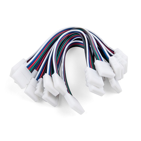 Коннектор для лент 5050+5050 24V 60Led 14,4W IP20 RGBW, 5050 24V 60Led 14,4W IP20 RGBW гибкий двусторонний (10шт) a053704 Elektrostandard - фото