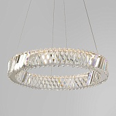 Подвесной светильник Eurosvet 101004 LED никель хрусталь Strotskis