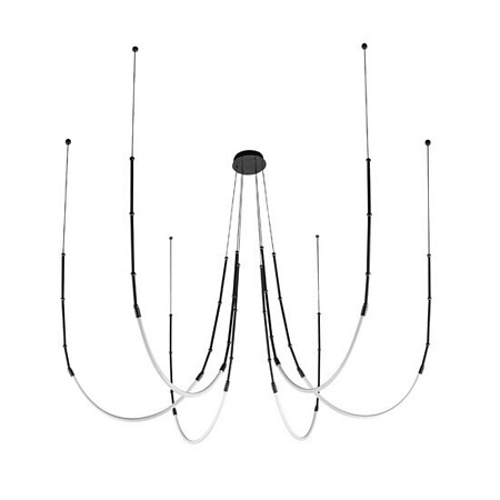 Подвесная люстра ARTE LAMP A2850SP-42BK - фото