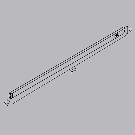 Трековый светильник Technical TR190-1-15W2.7K-B - фото