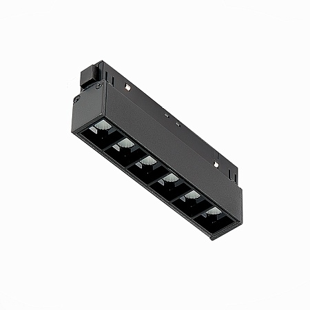 Магнитный трековый светильник Черный LED 1*6W 3000K 532Lm Ra>90 36° IP20 L115xW22xH44 4 ST361.436.06 - фото