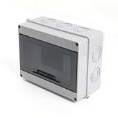 Бокс настенный STEKKER EBX50-1/08-65 8 модулей, пластик, IP65