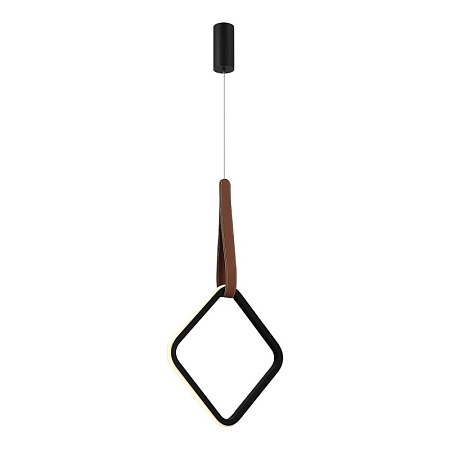 Светильник подвесной ST-Luce Черный/Черный, Терракотовый LED 1*12W 4000K SL6131.423.12 - фото