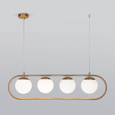 Подвесной светильник Eurosvet 50089/4 золото - фото