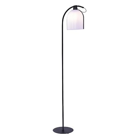 Торшер ST-Luce Черный/Белый E27 LED 1*7W SL1302.405.01 - фото