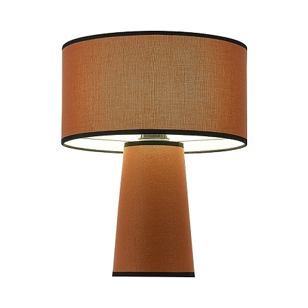 Прикроватная лампа ST-Luce Кирпичный/Кирпичный, Черный E27 1*40W SL1354.604.01 - фото