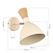 Светильник настенный Бежевый/Бежевый, Светлое дерево, Золотистый E14 1*40W SLE1256-501-01 - фото