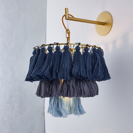 Настенный Светильник Tassel Wall Синий Градиент Imperiumloft 178399-26 - фото