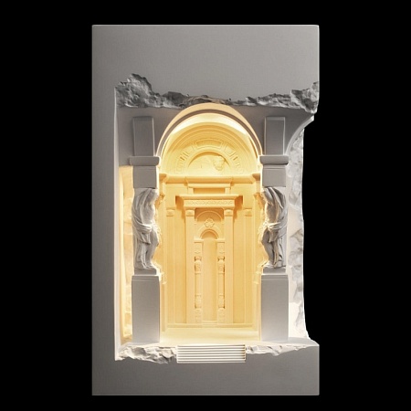 10355B Гипсовый встраиваемый светильник под покраску LOFT IT Antique - фото