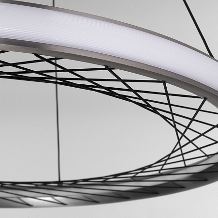 Подвесной светильник Eurosvet 40024/1 LED серый - фото