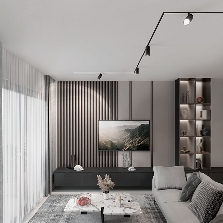 Slim Magnetic R02 Трековый светильник 12W 3000K (черный) 85012/01 85012/01 Elektrostandard - фото