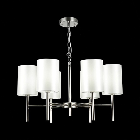 Светильник подвесной Никель/Белый E14 6*40W SLE107303-06 - фото