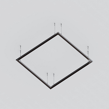 Шинопровод 2м exility круглый низкопрофильный черный Technical Busbar trunkings Exility TRXM034-R-412B - фото