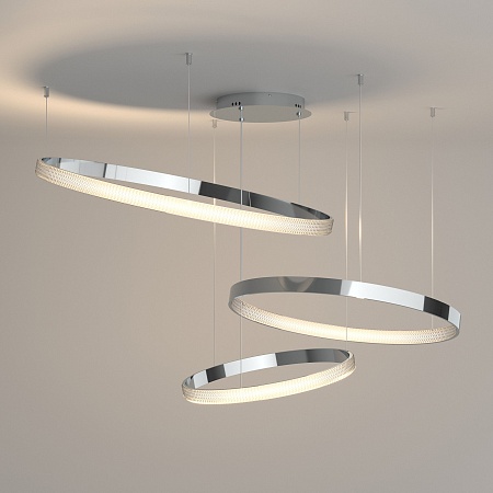 Подвесной светильник Eurosvet 90175/3 хром - фото