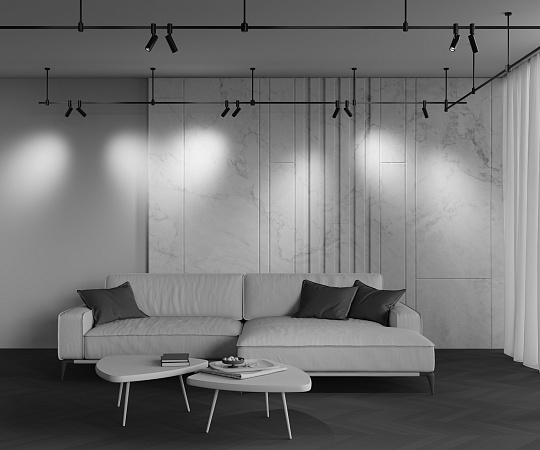 Трековый светильник Technical TR144-1-5W4K-W-B - фото