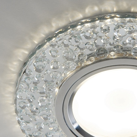 Встраиваемый точечный светильник с LED подсветкой 2224 MR16 - фото