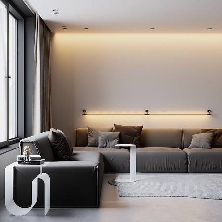 Module System Декоративная гибкая стойка с вводом питания (черный) 85192/00 Elektrostandard - фото