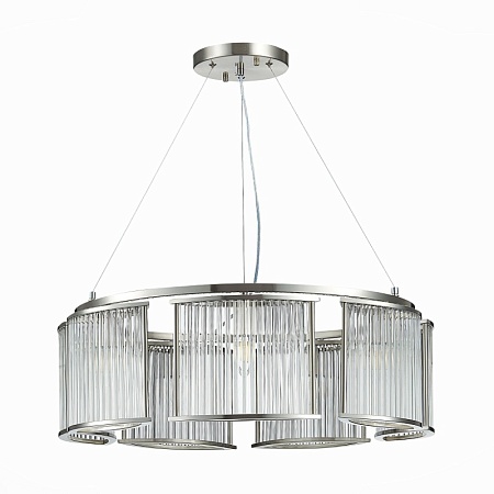 Люстра подвесная ST-Luce Хром/Прозрачный E14 7*40W SL1627.103.07 - фото