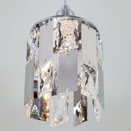 Подвесной акцентный светильник Eurosvet 50101/1 хром - фото