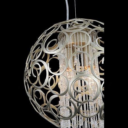 Люстра подвесная ST-Luce Шампань/Шампань, Прозрачный E14 2*40W SL1101.203.02 - фото