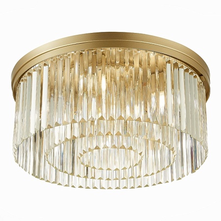 Люстра потолочная ST-Luce шампань/прозрачный E14 9*40W SL1624.202.09 - фото