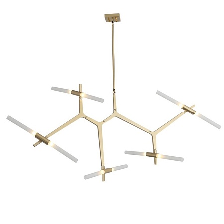 Люстра потолочная ST-Luce Золотистый/Белый G9 10*5W SL947.202.10 - фото