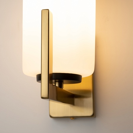 Настенный светильник (бра) Maytoni Fortano MOD089WL-01BS - фото