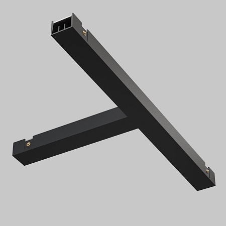 Т- образный коннектор питания Basity, черный  - фото