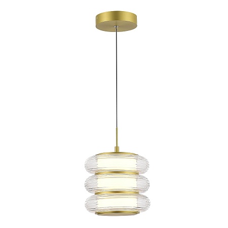 Светильник настенный ST-Luce черный/прозрачный LED 1*7W 3000K SL6239.401.03 - фото
